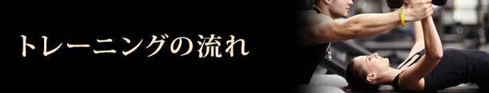 トレーニングの流れ